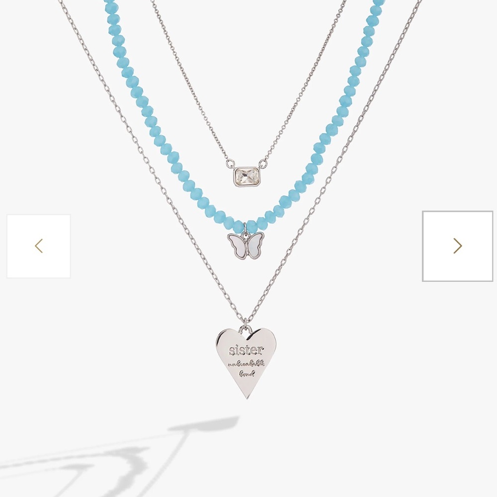 Sister Layered Necklace Set